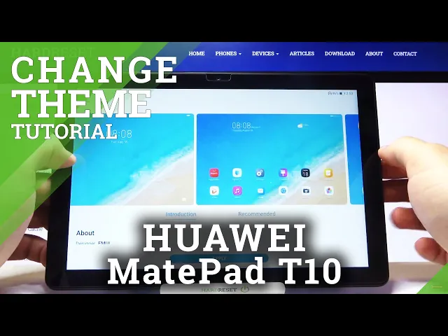 Video thumbnail for How to Change Device Theme on HUAWEI MatePad T10 – Set Device Theme