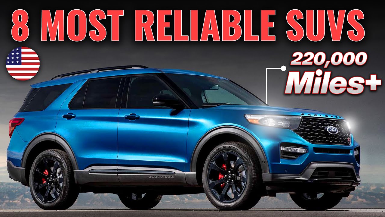 Video thumbnail for 8 Best Reliable SUVs For The US Market