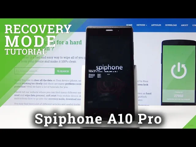 Video thumbnail for How to Bypass Screen Lock in Spiphone A10 Pro - Factory Reset by Recovery Mode