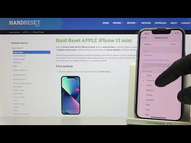 Video thumbnail for Calendar Alerts Avaliable on Apple iPhone 13 mini | All Alerts for APPLE