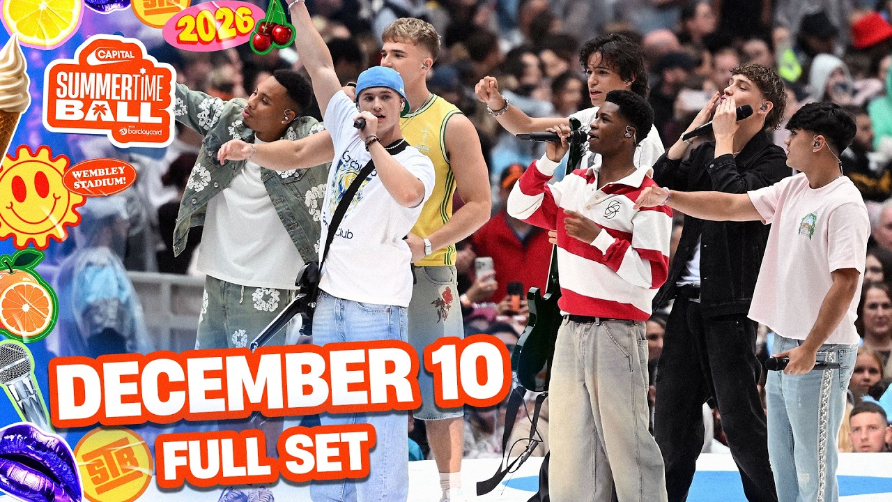 Video thumbnail for December 10 - Full Set (Live at Capital's Summertime Ball 2026)