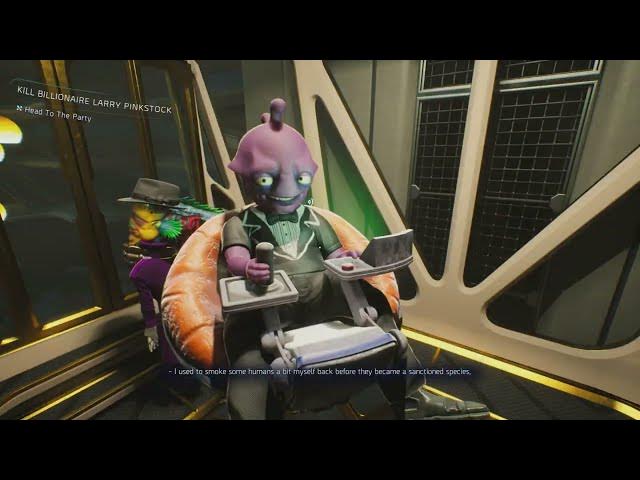 Video thumbnail for High On Life 2 - Kill Billionaire Larry Pinkstock: Head To The Party: Concierge and Travis Talk