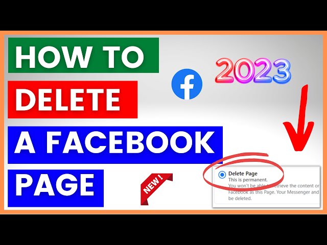 Video thumbnail for (NEW Method) How To Delete A Facebook Page Permanently? [in 2025]