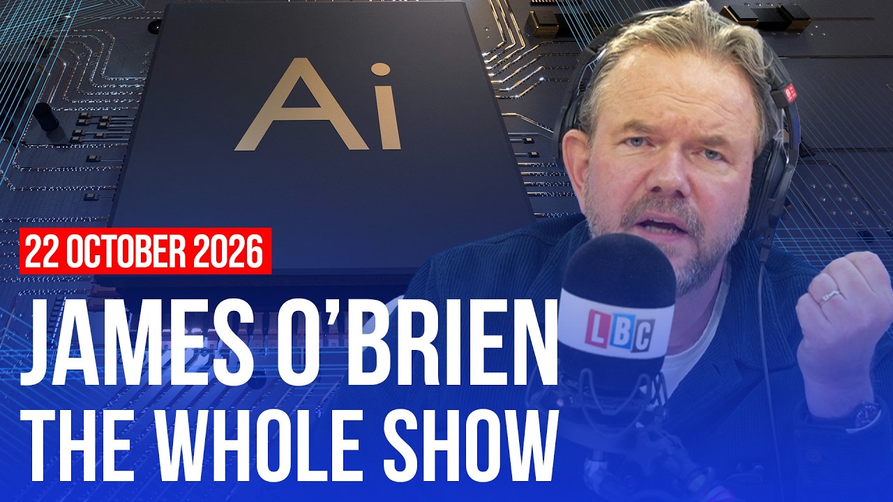 Video thumbnail for What has AI ever done for us? | James O'Brien - The Whole Show