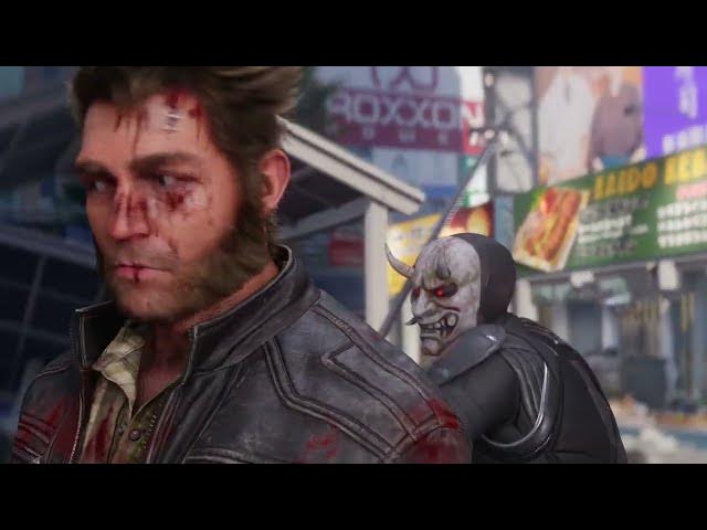 Video thumbnail for Marvel's Wolverine - Bad Blood: Get Off The Street: Shiro's Building Cutscene | Catch Masked Warrior