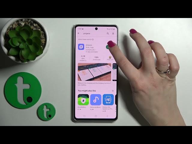 Video thumbnail for How to Check Battery Temperature on SAMSUNG GALAXY A73 - Use Ampere App
