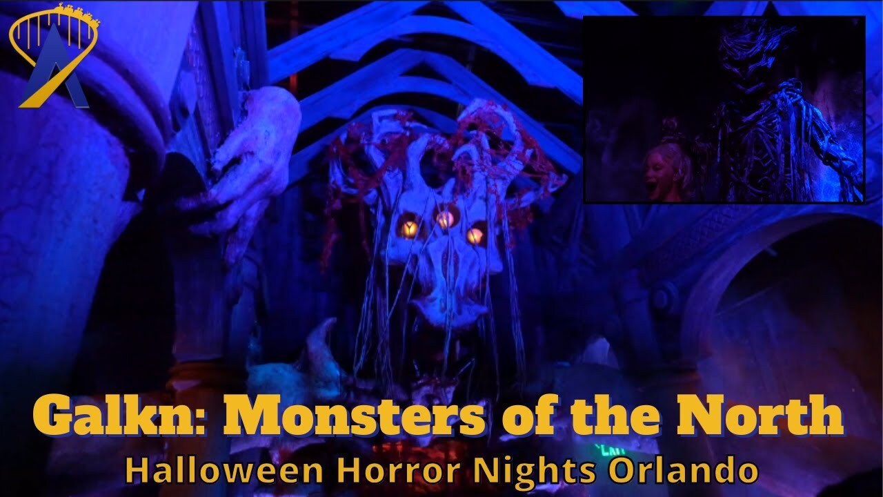 'Video thumbnail for Galkn: Monsters of the North at Halloween Horror Nights Orlando 2025'