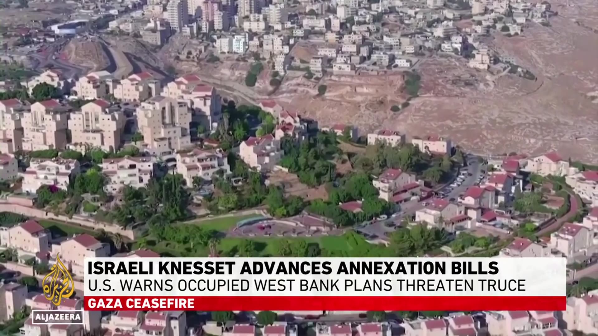 'Video thumbnail for Israel's West Bank annexation move poses major test for Trump: Analysis'