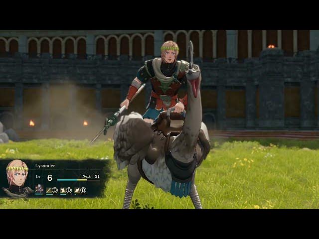 Video thumbnail for Fire Emblem: Fortune's Weave - 1 Theodora's Path Ch 4: Qualifier - Gaia Brigade: Defeat Zarcone