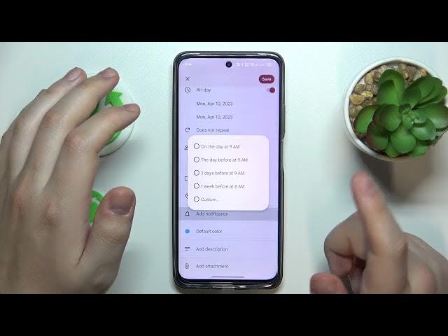 Video thumbnail for How To Add Events To Calendar On REALME C55