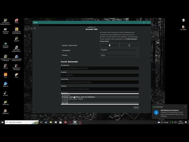 Video thumbnail for How To Change Profile Visibility On Roblox