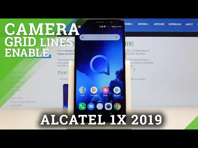 Video thumbnail for How to Use Orientation Lines – Camera GridLines on ALCATEL 1X (2019)