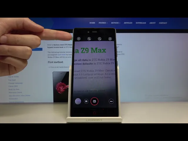 Video thumbnail for How to Turn On/Off Camera Sounds on ZTE Nubia Z9 Max – Adjust Camera Settings