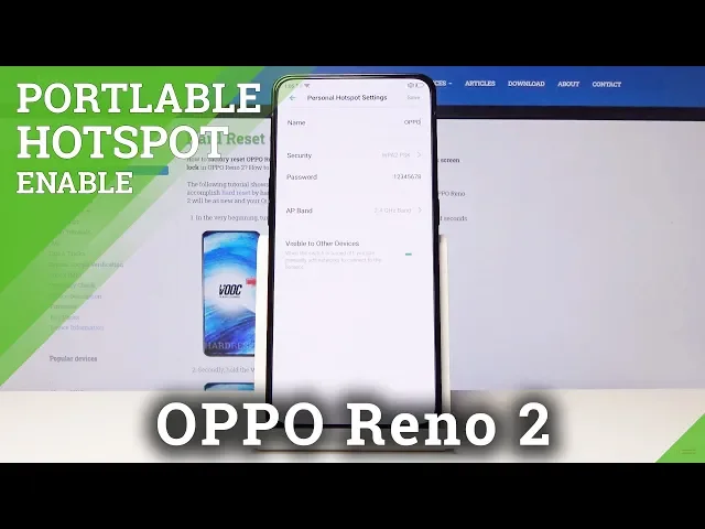 Video thumbnail for How to Activate Portable Hotspot in OPPO Reno 2 – Network Access Point