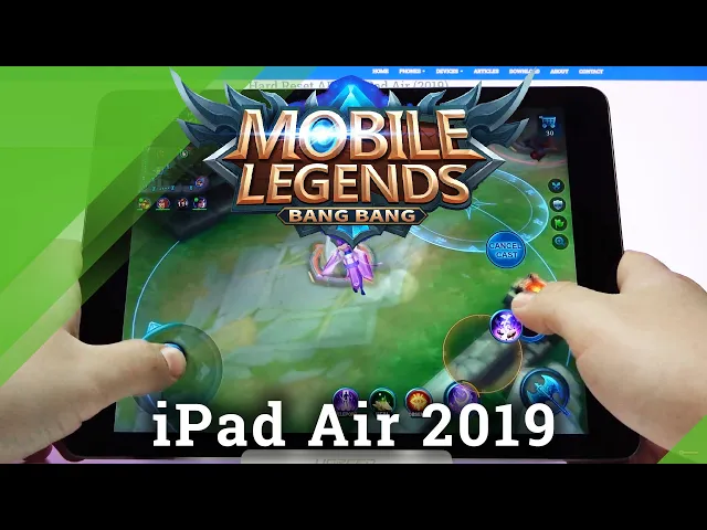Video thumbnail for Mobile Legends on iPad Air 2019 - Short Gameplay Review