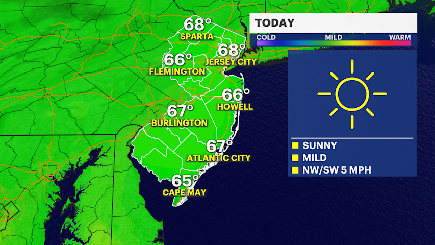 Video thumbnail for Beautiful Sunday ahead with abundant sunshine, mild temperatures