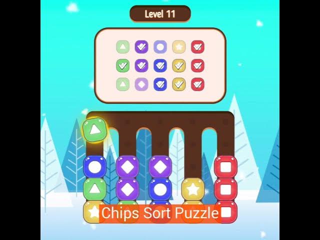 Video thumbnail for Chips Sort Puzzle #browsergame