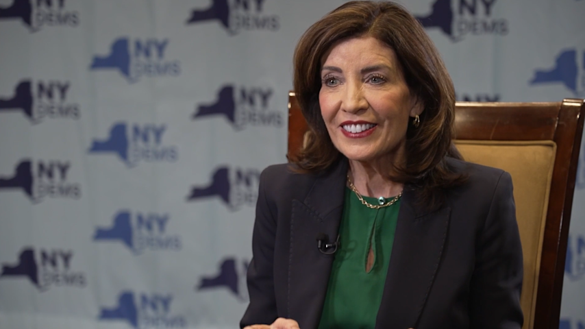 Video thumbnail for Gov. Kathy Hochul releases statement following the LIRR strike