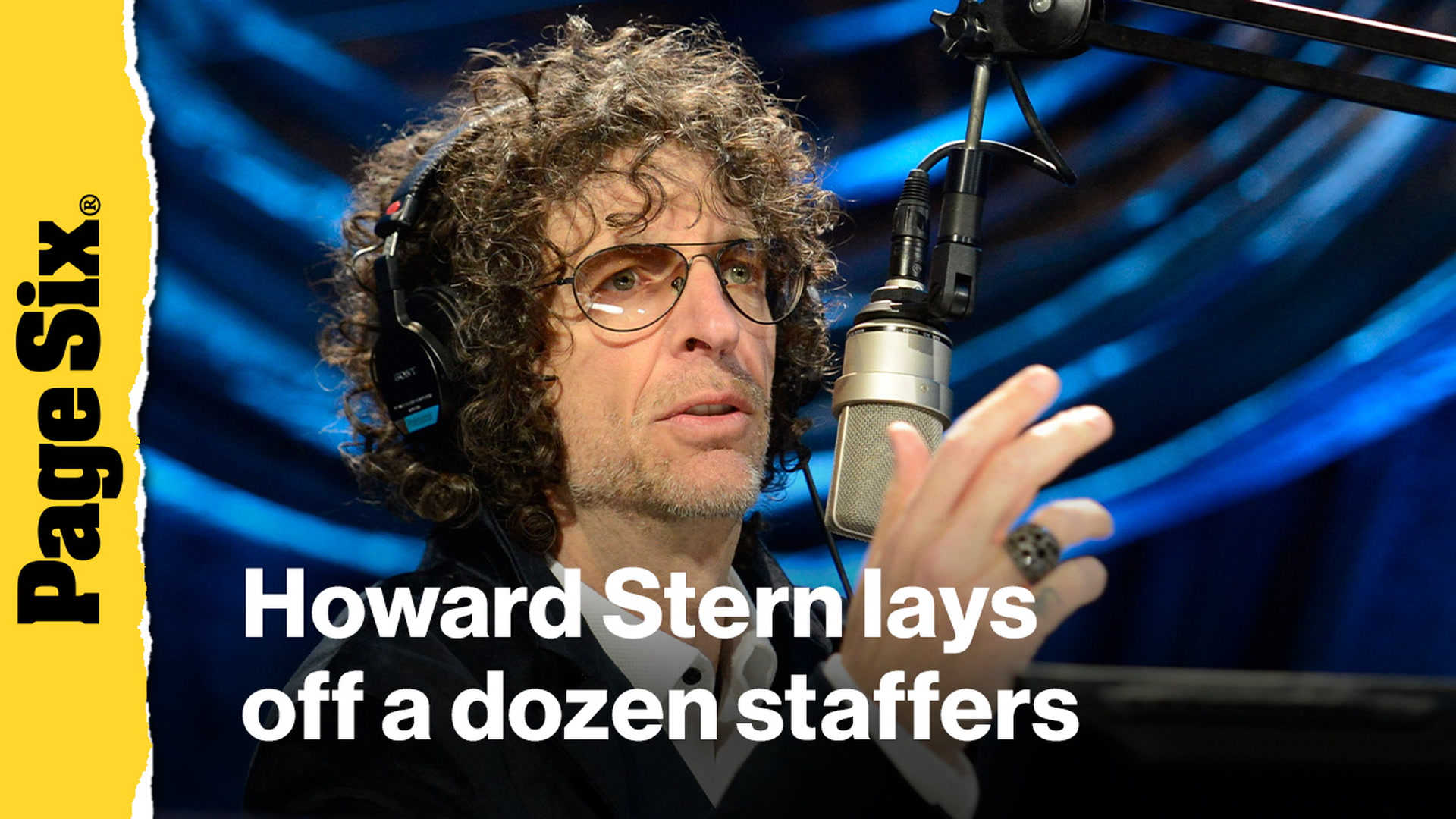 Video thumbnail for Howard Stern lays off a dozen staffers, preparing to drop to one new show per week