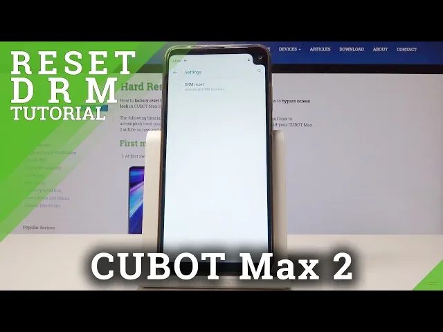 Video thumbnail for Reset DRM CUBOT Max 2 - How to Restore Digital Licences