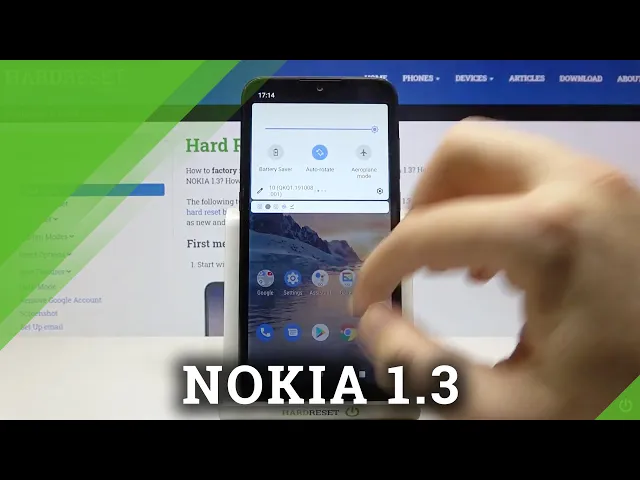 Video thumbnail for How to Use Auto Rotate Screen in NOKIA 1.3 – Landscape and Portrait Mode