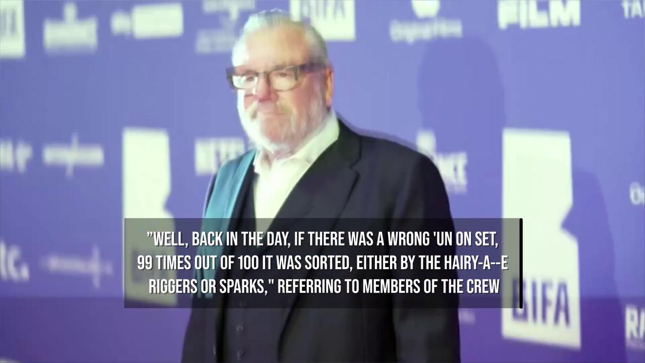Video thumbnail for NEWS OF THE WEEK: Ray Winstone once confronted director for 'groping' actress on set.