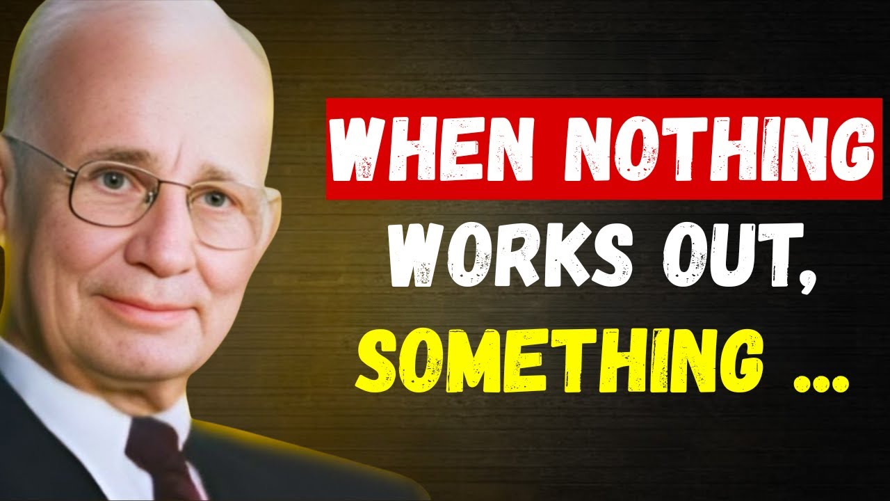 Video thumbnail for Napoleon Hill - Do This When Nothing Goes Your Way