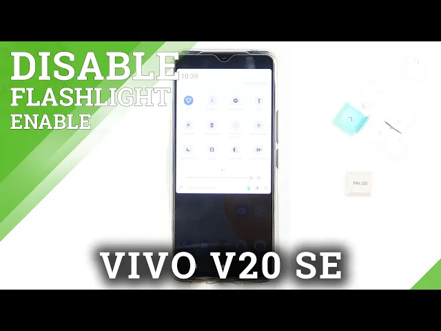 Video thumbnail for VIVO V20 SE – Activate Flashlight / Turn On Torch Option
