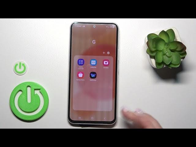 Video thumbnail for How To Create Home Screen Folders On Samsung Galaxy A54 5G