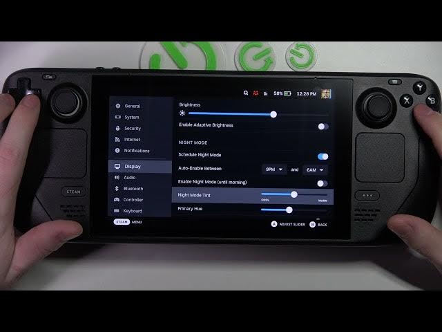 Video thumbnail for Steam Deck   How To Adjust NIght Tint