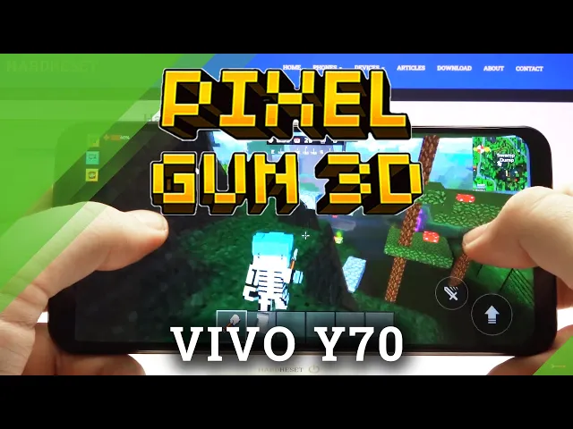 Video thumbnail for Pixel Gun 3D Game Test on Vivo Y70 – Gaming Quality Review