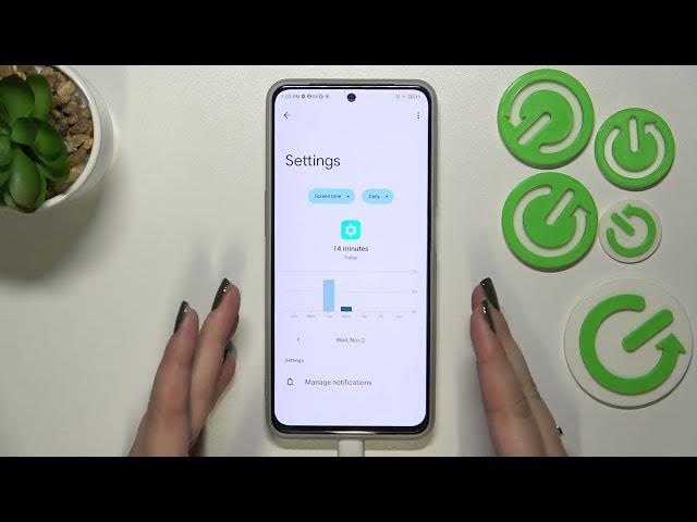 Video thumbnail for ZTE Blade V40s - How To See Total Screen Time
