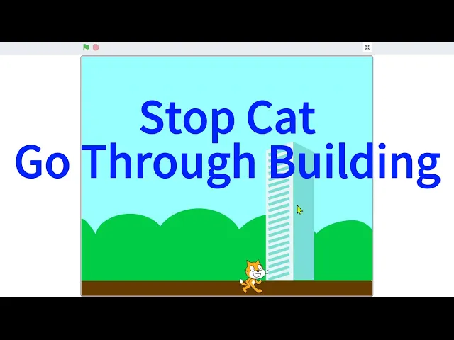 Video thumbnail for How To Implement Preventing Sprite From Crossing Obstacles Animation In Scratch