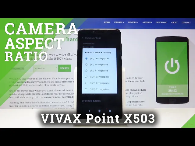 Video thumbnail for How to Find Aspect Ratio Options in Vivax Point X503 - Change Aspect Ratio