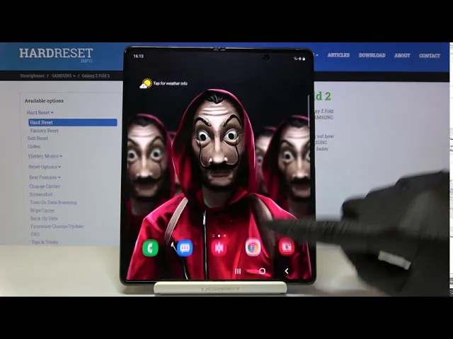 Video thumbnail for How to Enable Touch Interaction in SAMSUNG Galaxy Z Fold 2 – Touch Customization
