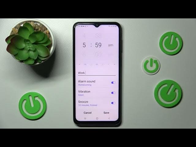 Video thumbnail for How to Set Up Alarm Clock on SAMSUNG Galaxy A23