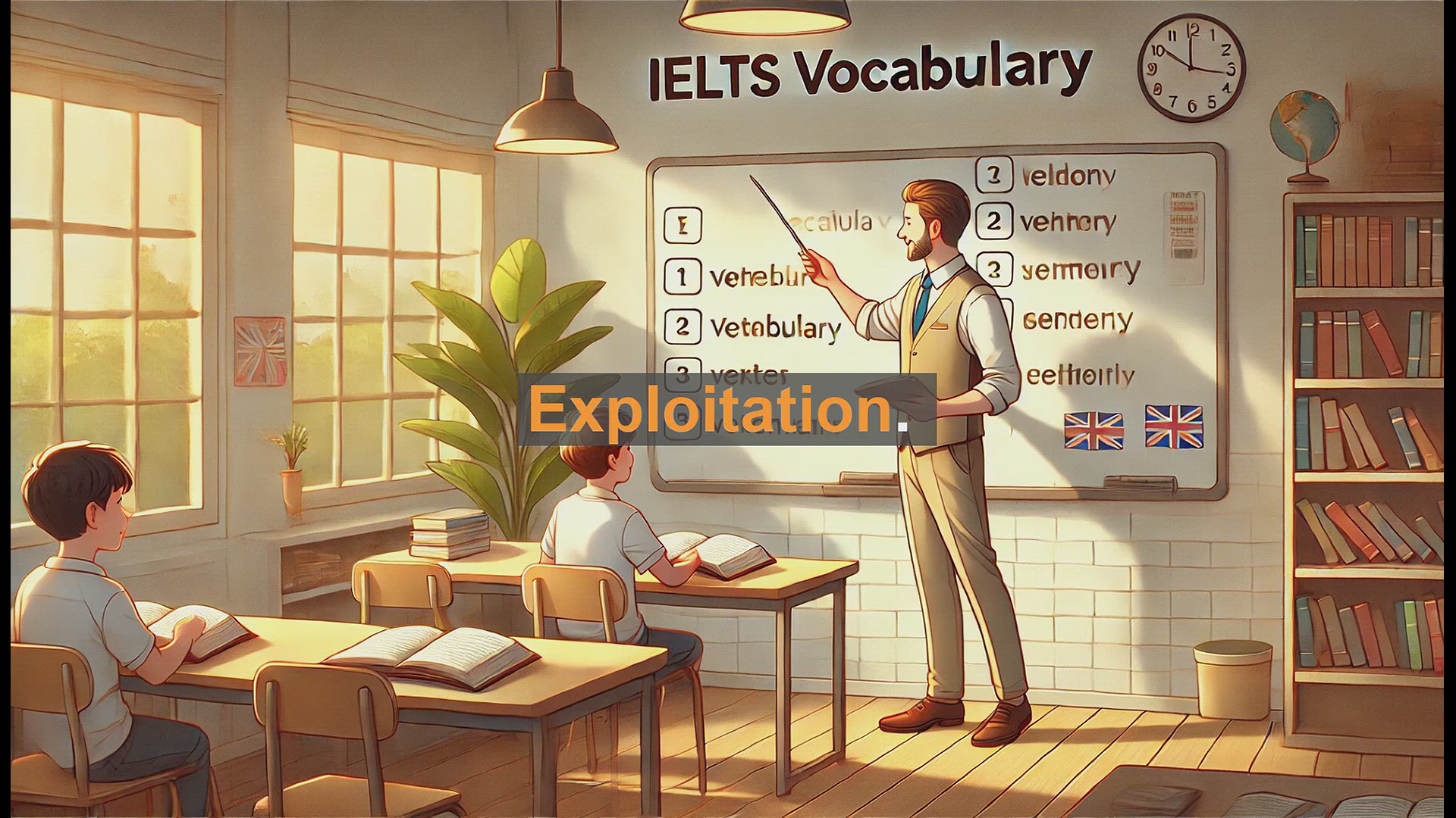 'Video thumbnail for 5000 Must Know IELTS 8.0 Vocabulary - Mastering 'Exploitation' for IELTS: Boost Your Vocabulary'