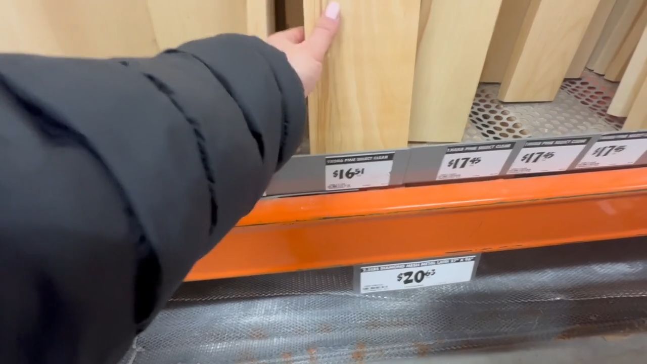 Video thumbnail for Run to Home Depot for this BRILLIANT entryway idea!