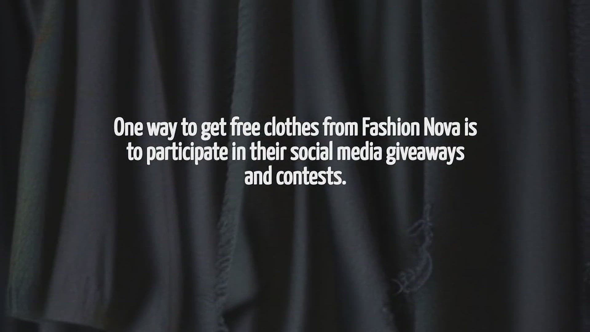 Video thumbnail for How To Get Free Clothes From Fashion Nova