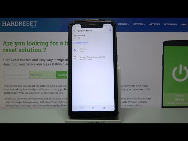 Video thumbnail for How to Manage Bluetooth Connection – Link Gadget to ULEFONE Armor 5S