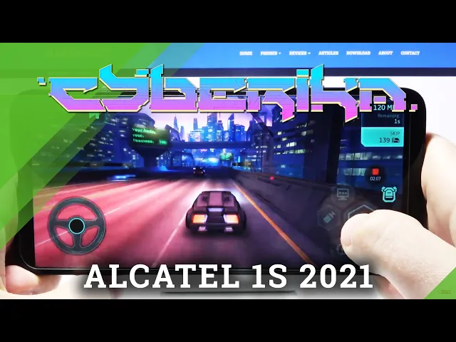 Video thumbnail for How Cyberika works on Alcatel 1S 2021? FPS Checkup