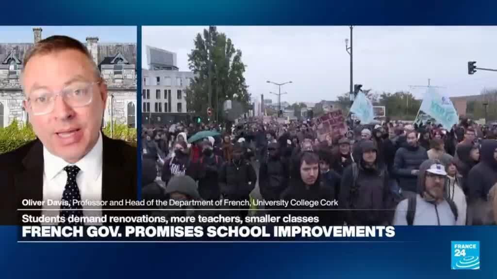 Video thumbnail for French government concessions to students 'tactically shrewd' but risk creating new set of problems