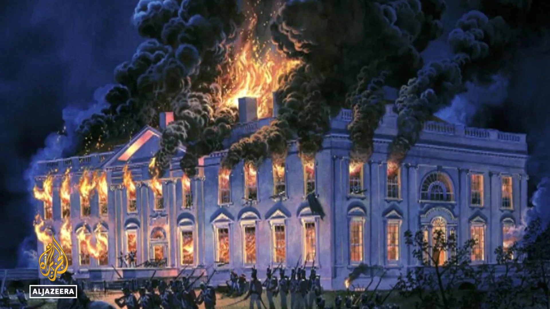 'Video thumbnail for Trump’s $300m White House ballroom project sparks controversy after East Wing demolition'