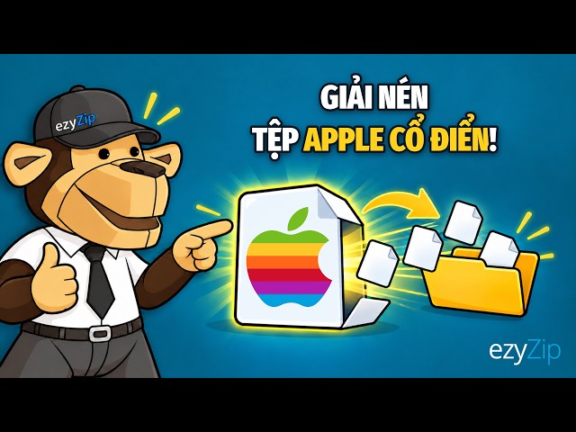 Video thumbnail for Cách Giải Nén Tệp Apple Cổ Điển Trực Tuyến Miễn Phí | Không Cần Cài Đặt Phần Mềm