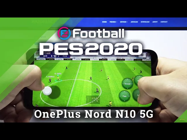 Video thumbnail for Pro Evolution Soccer Performance Test on OnePlus Nord N10 5G – PES2020 Gameplay