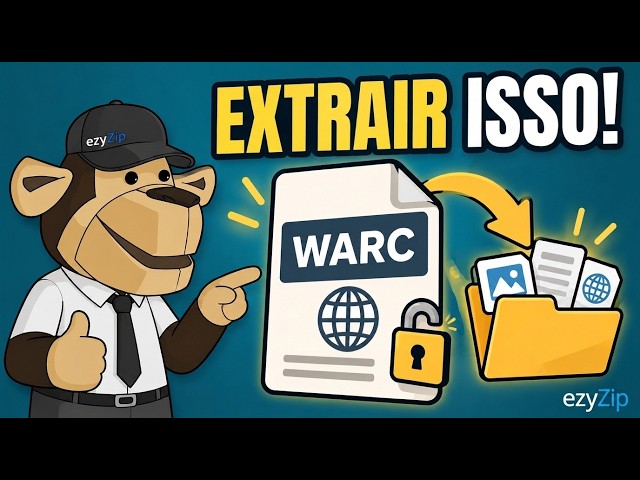 Video thumbnail for Como Extrair Arquivos WARC Online Grátis | Sem Instalar Software