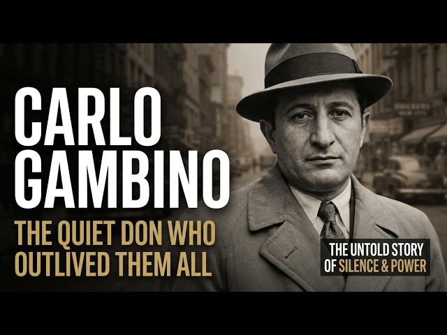 Video thumbnail for Carlo Gambino: The Quiet Don Who Outlived Them All