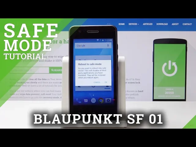 Video thumbnail for How to Enter Safe Mode on BLAUPUNKT SF 01 - Exit Safe Mode Tutorial