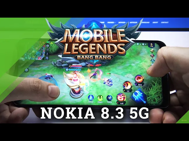 Video thumbnail for Mobile Legends on NOKIA 8.3 5G