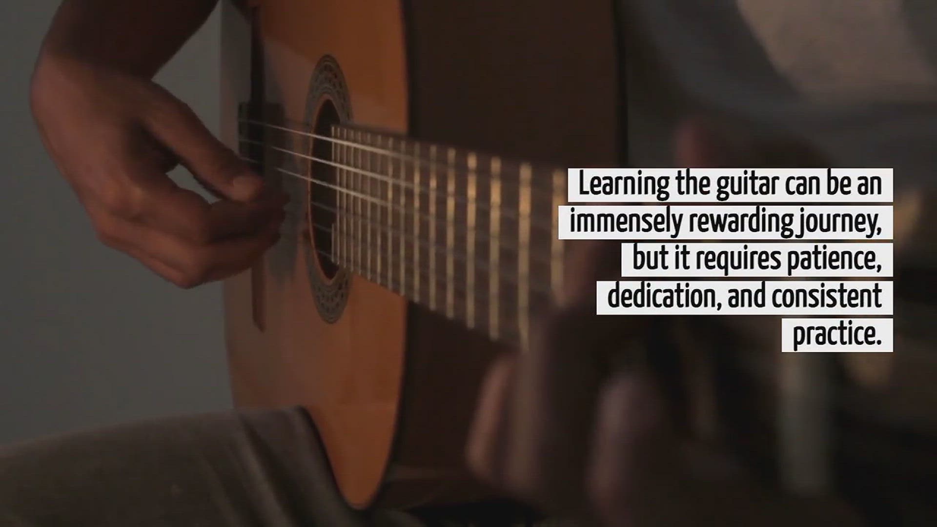 Video thumbnail for How To Learn The Guitar